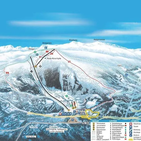 Ny Koselig Ved Sogn Skisenter Дом отдыха Hafslo